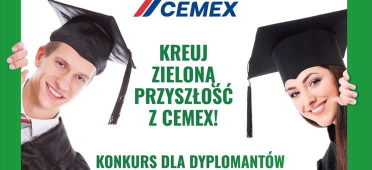 Konkurs prac dyplomowych "Kreuj zieloną przyszłość z Cemex" - Edycja III - plakat