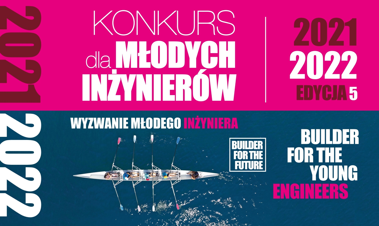 Konkurs dla Młodych Inżynierów - edycja 2021/22 - plakat