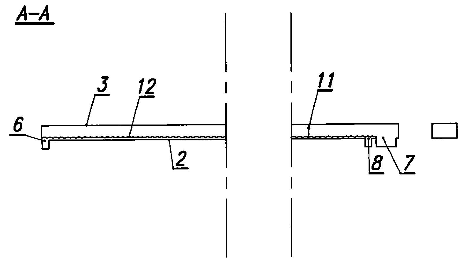 Rysunek patentu "Liniowy wymiennik ciepla"