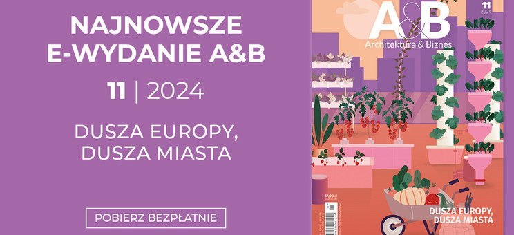 Miesięcznik Architektura & Biznes numer 11/2024 - plakat