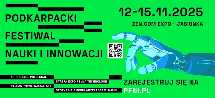 Podkarpacki Festiwal Nauki i Innowacji - grafika
