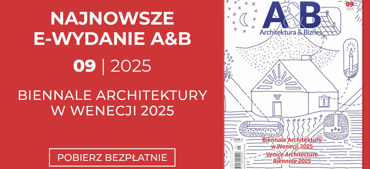 Miesięcznik Architektura & Biznes numer 9/2025 - plakat