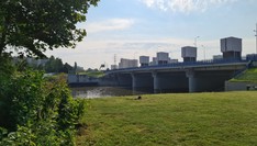 Zapora wraz z Małą Elektrownią Wodną na Moście Karpackim na rzece Wisłok