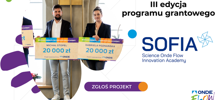 III edycja programu grantowego SOFIA - grafika
