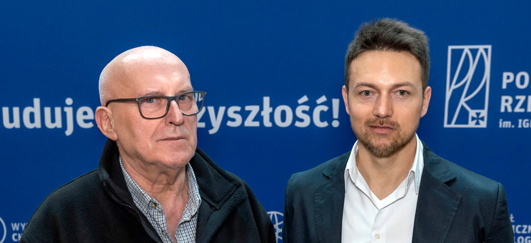 Od lewej: dr hab. Michał Proksa, prof. Uczelni, dr inż. arch. Igor Labuda
