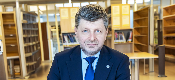 Rektor Politechniki Rzeszowskiej prof. dr hab. inż. Piotr Koszelnik,  fot. B. Motyka