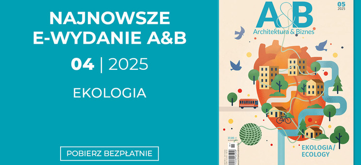 Miesięcznik Architektura & Biznes numer 5/2025 - plakat