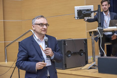 Wystąpienie prof. T. Siwowskiego, fot. B. Motyka