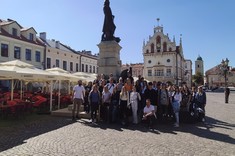 Studenci architektury wraz z opiekunami, fot. I. Labuda