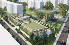 Praca dyplomowa pt. „Przestrzeń integracji społecznej. Projekt ośrodka aktywności seniorów”