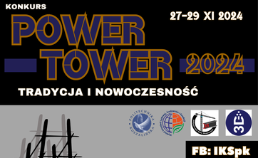 Konkurs Power Tower 2024 Tradycja i Nowoczesność - plakat