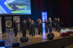 Część artystyczna - artyści z Centrum Sztuki Wokalnej w Rzeszowie pod kierownictwem Anny Czenczek