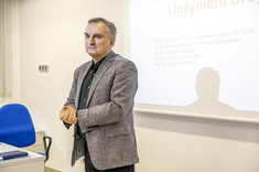 Wystąpienie prof. T. Siwowskiego, kierownika Katedry Dróg i Mostów.
