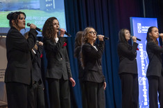 Część artystyczna - artyści z Centrum Sztuki Wokalnej w Rzeszowie pod kierownictwem Anny Czenczek