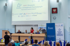 Wystąpienie dr inż. Barbary Rusinek - Przewodniczącej Komitetu Okręgowego OWiUB, fot. A.Surowiec