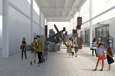 Galeria: Projekt ośrodka działalności twórczej.