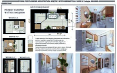 Projekt łazienki w stylu balijskim