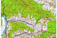 Mapa AOS Bezmiechowa Górna