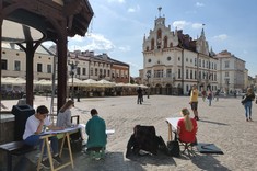 Studenci w plenerze, fot. I. Labuda