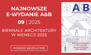 Miesięcznik Architektura & Biznes numer 9/2025 - plakat