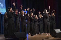Część artystyczna - artyści z Centrum Sztuki Wokalnej w Rzeszowie pod kierownictwem Anny Czenczek