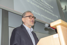 Wystąpienie prof. dr. hab. inż. Aleksandra Kozłowskiego, fot. B.Motyka