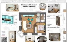 Mieszkanie w XIX-wiecznej kamienicy w Krakowie