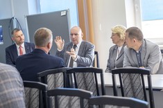 Wystąpienie prof. Dušana Katunský'ego - prodziekan ds. nauki i badań Wydziału Budownictwa Uniwersytetu Technicznego w Koszycach, fot. B. Motyka