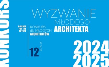 Konkurs dla Młodych Architektów - edycja 2024-2025 - plakat