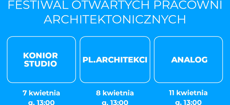 Festiwal Otwartych Pracowni Architektonicznych FOPA 2025 - grafika