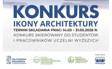 Konkurs „Ikony Architektury” - plakat