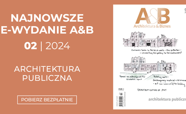 Miesięcznik Architektura & Biznes numer 2/2024 - plakat