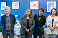 Od lewej: dr hab. inż. Maciej Piekarski, prof. Uczelni, dr inż. arch. Anna Sikora, prof. Uczelni, dr inż. arch. Joanna Dudek, mgr inż. arch. Alicja Jóźwiakowska, fot. Arkadiusz Surowiec