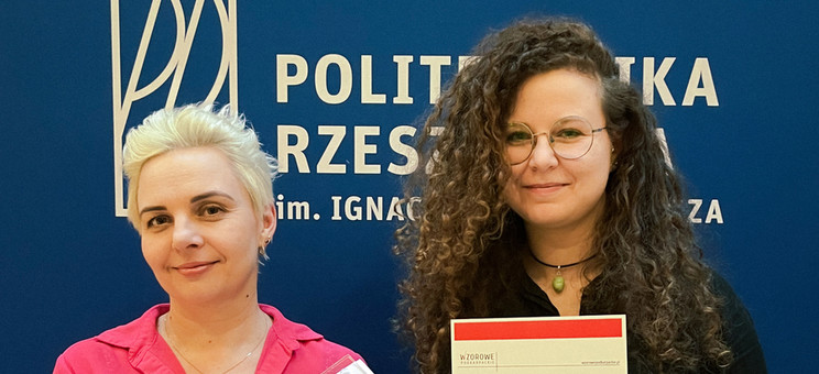 Od lewej dr inż. arch. Beata Walicka-Góral (Architekt IARP; Zakład Urbanistyki i Architektury), inż. arch. Kamila Sęk