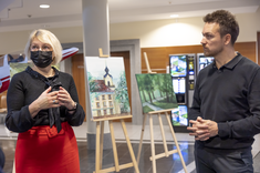 Od lewej: dr inż. M. Kłos i dr inż. arch. Igor Labuda, fot. B.Motyka