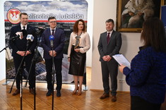 Od lewej: prof. Przemysław Czarnek, prof. Zbigniew Pater, prof. Marta Kosior-Kazberuk, prof. Piotr Koszelnik, fot. K. Krzysiak, PL