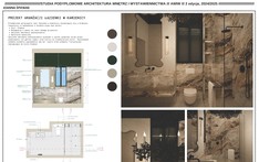 Projekt aranżacji łazienki w kamienicy