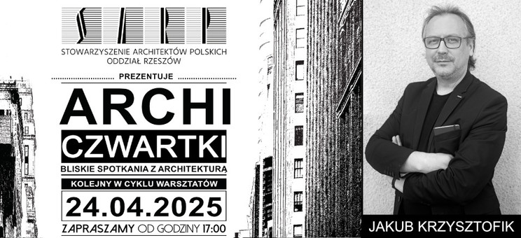 ArchiCzwartek - 3D ARCHITEKCI - plakat