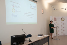 Prezentacja wyników przez dr hab. inż. Bożenę Babiarz, prof. Uczelni - Przewodniczącą Komisji Konkursowej.