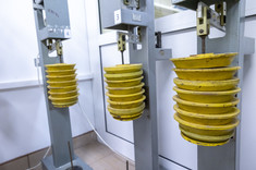 Geotechnics laboratory at Department of Geodesy and Geotechnics, fot. B. Motyka