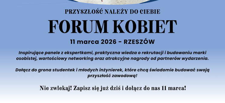 Forum Kobiet 2026 – razem budujemy przyszłość branży budowlanej - plakat