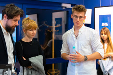 Uczestnicy Drugiej Konferencji "Studenci Politechniki Rzeszowskiej projektują Rzeszów", w tym od lewej: dr inż. arch. Cezary Szpytma, dr inż. arch. Magdalena Szpytma, fot. mgr Dawid Zientek