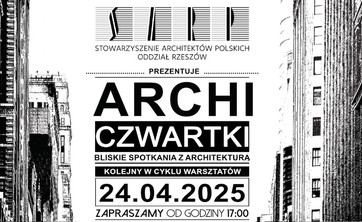 ArchiCzwartek - 3D ARCHITEKCI - plakat