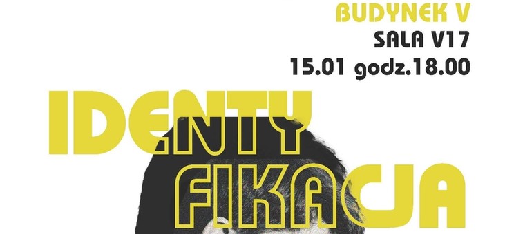 Wykład z identyfikacji wizualnej dla studentów architektury - 15 stycznia 2025 r., budynek V, sala VD-17, godzina 18:00 - plakat