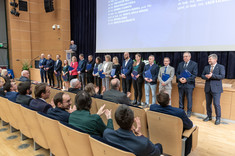 Nauczyciele akademiccy Wydziału Budownictwa, Inżynierii Środowiska i Architektury Politechniki Rzeszowskiej im. Ignacego Łukasiewicza nagrodzeni za osiągnięcia naukowe, dydaktyczne i organizacyjne za 2023 rok, fot. A.Surowiec