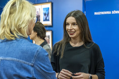 W rozmowie dr inż. Marzena Kłos, prof. PRz - Prodziekan ds. Kształcenia dla kierunków Budownictwo, Architektura oraz Transport oraz mgr inż. arch. Anna Pomykała, fot. Beata Motyka