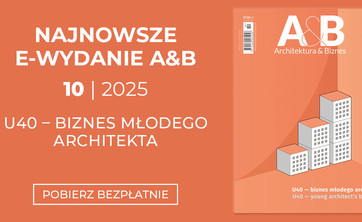 Miesięcznik Architektura & Biznes numer 10/2025 - plakat