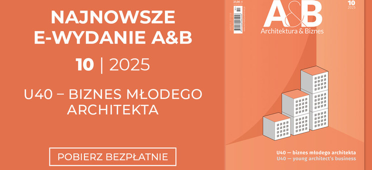 Miesięcznik Architektura & Biznes numer 10/2025 - plakat