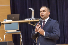 Prodziekan WBIŚiA dr inż. K. Boryczko, fot. B. Motyka