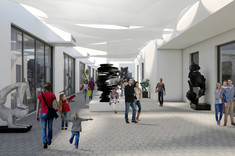 Galeria: Projekt ośrodka działalności twórczej.